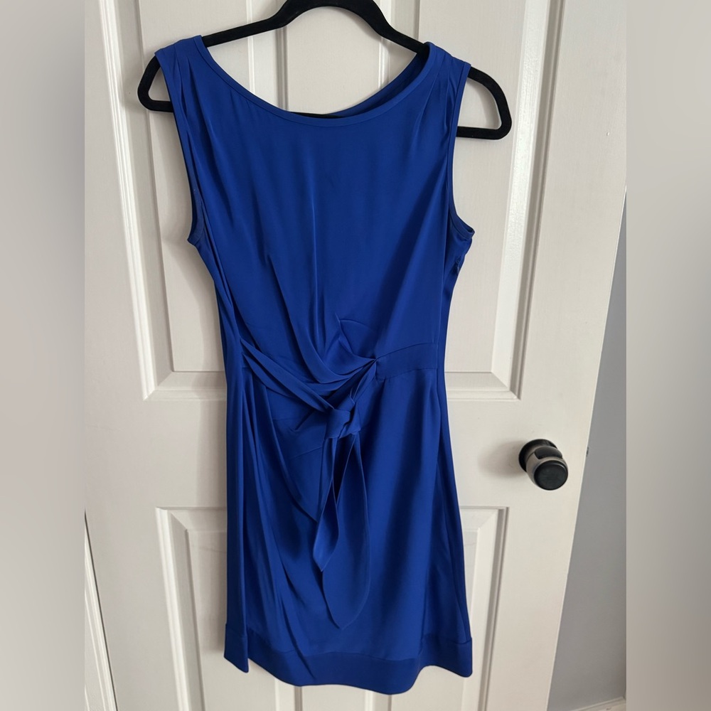 Diane Von Furstenberg Royal Blue Midi Dress